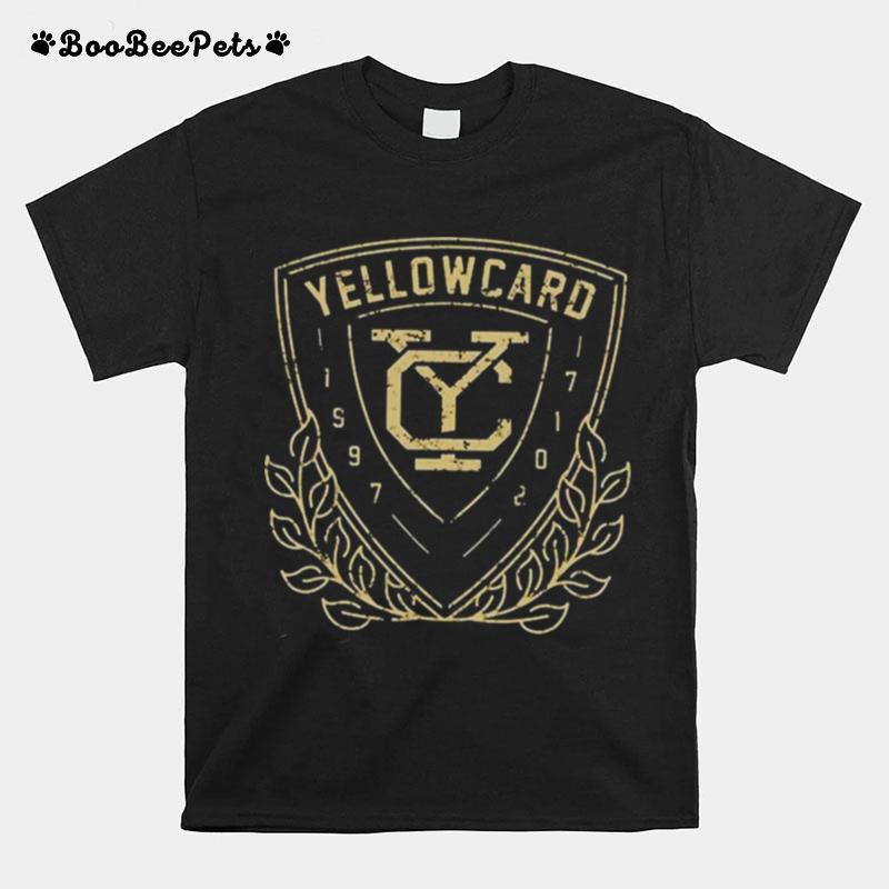 Heritage Shield Eroded Yellowcard T-Shirt
