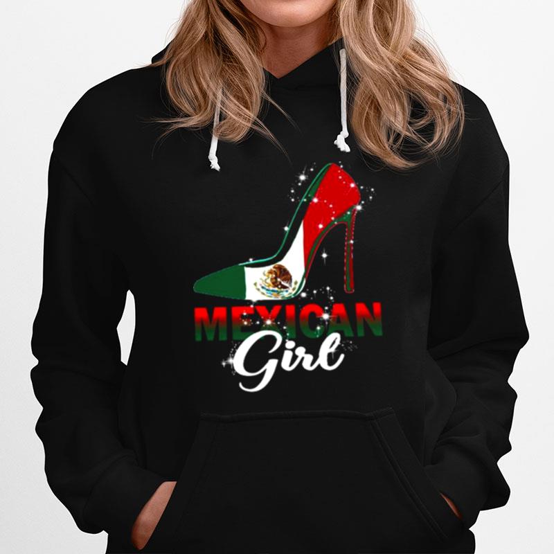 High Heels Mexican Girl Im Not Yelling Thats How We Talk Hoodie
