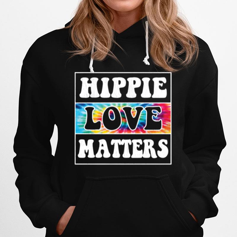 Hippie And Love Matters Hoodie