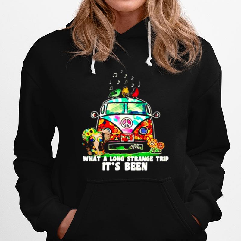 Hippie Elephant What A Long Strange Trip Its Been Hoodie