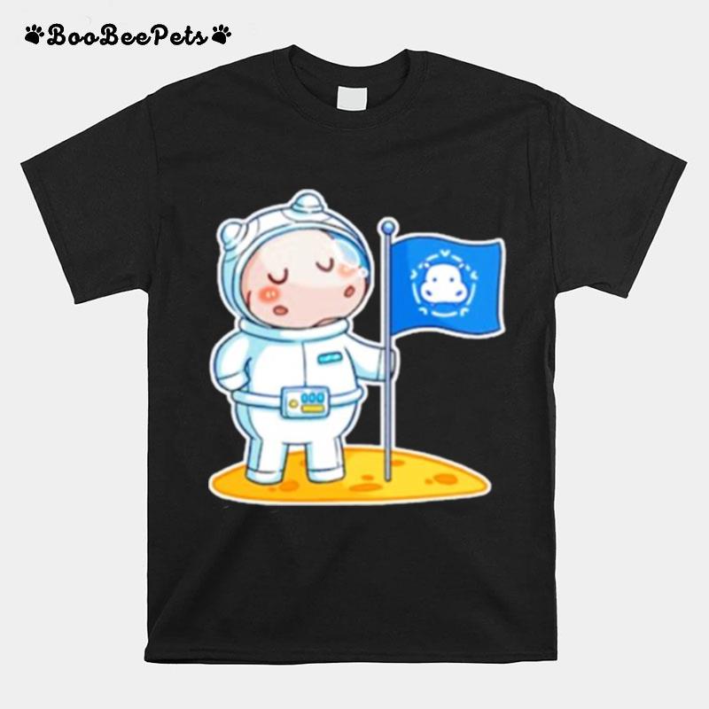 Hippo Astronaut T-Shirt