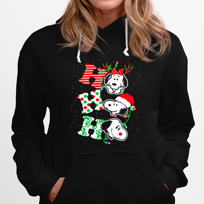 Ho Ho Ho Snoopy Christmas Hoodie