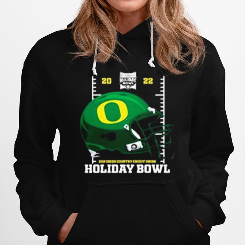 Holiday Bowl Oregon Ducks Helmet 2022 Hoodie