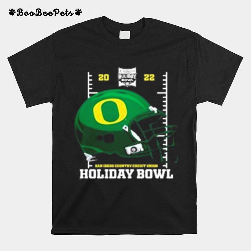 Holiday Bowl Oregon Ducks Helmet 2022 T-Shirt