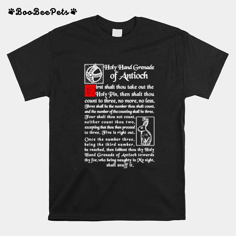 Holy Hand Grenade Of Antioch T-Shirt