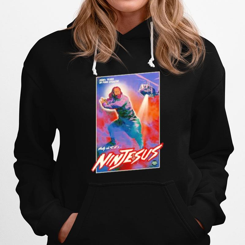 Holy Shit Its Ninjesus Hoodie