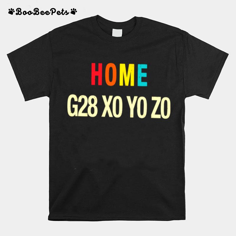 Home G28 Xo Yo Zo T-Shirt