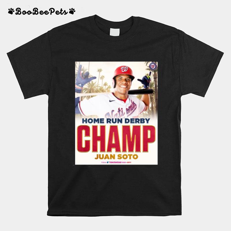 Home Run Derby Champ Juan Soto T-Shirt