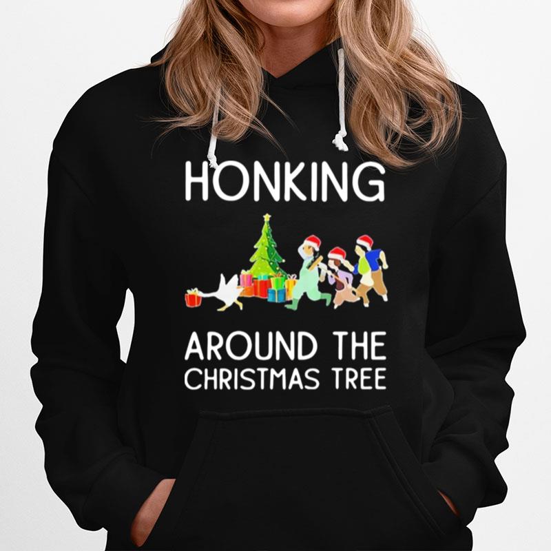 Honking Around The Christmas Tree Hoodie