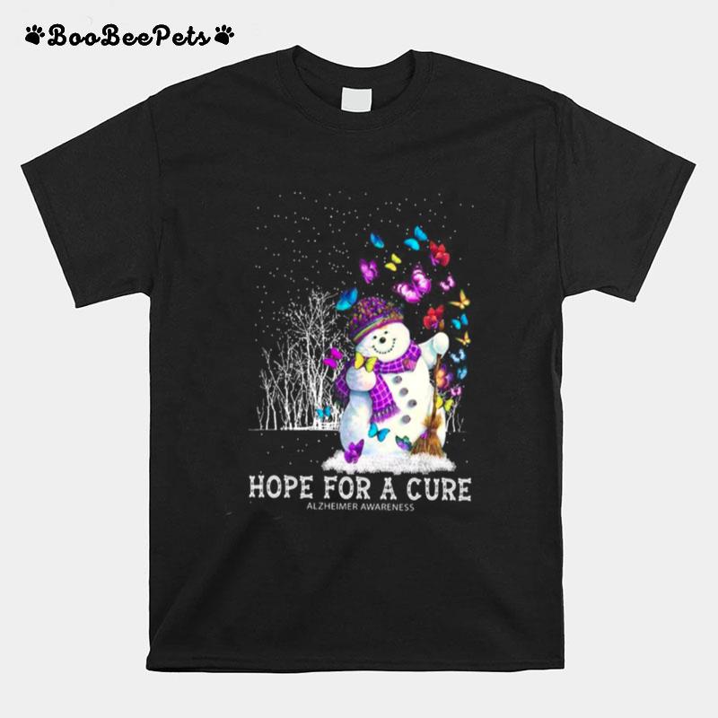 Hope For A Cure Alzheimer Awareness T-Shirt