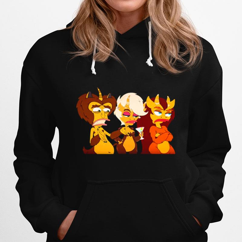 Hormone Monster Gang Big Mouth Animation Hoodie