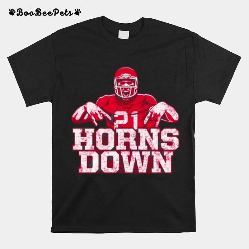 Horns Down Alabama College Apparel T-Shirt