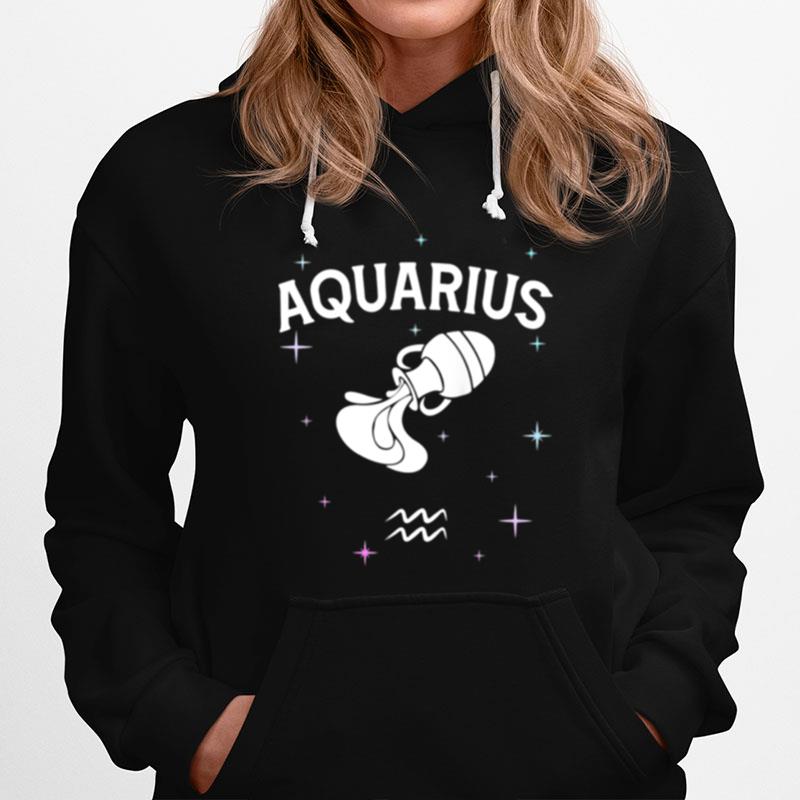 Horoscope Aquarius Symbol Zodiac Costume Hoodie