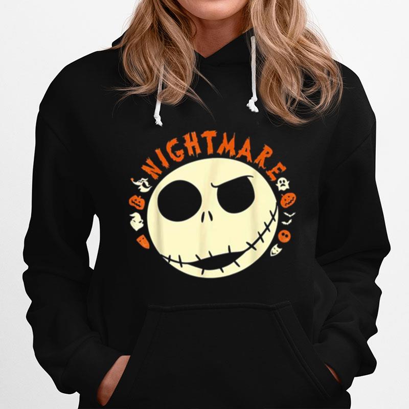 Horror Art The Nightmare Before Christmas Jack Disney Halloween Hoodie