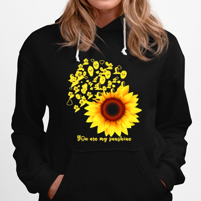 Horror Character Sunflower You Are My Sunshine Hoodie