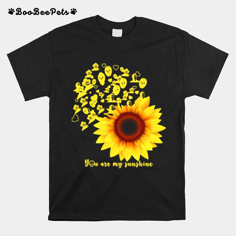 Horror Character Sunflower You Are My Sunshine T-Shirt