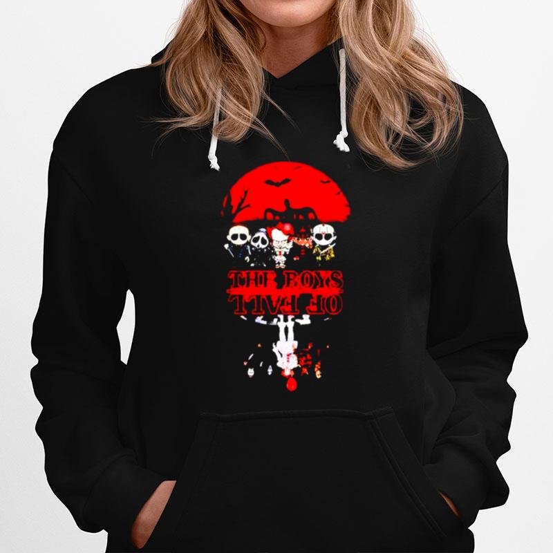 Horror Character The Boys Of Fall Halloween Hoodie