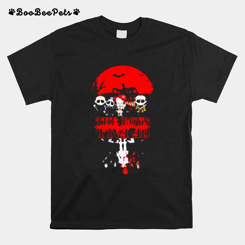 Horror Character The Boys Of Fall Halloween T-Shirt