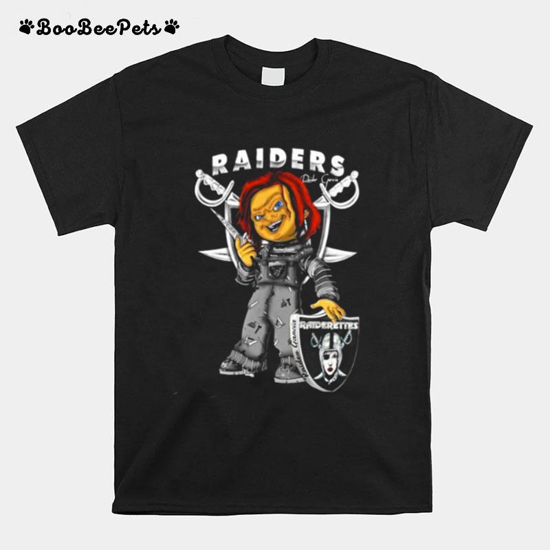 Horror Chucky Las Vegas Raiders Garcia T-Shirt