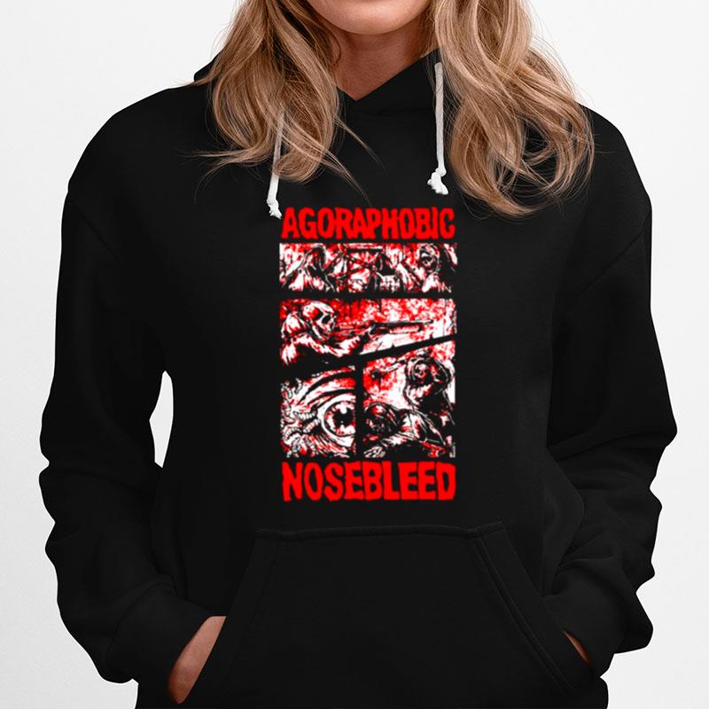 Horror Design Agoraphobic Nosebleed Hoodie