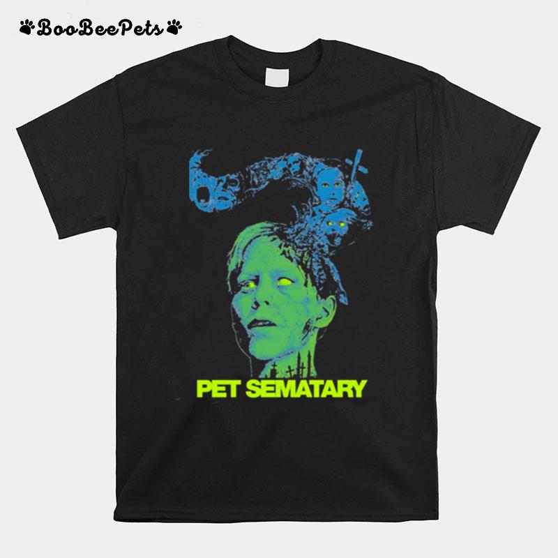 Horror Illustration Pet Sematary Halloween T-Shirt