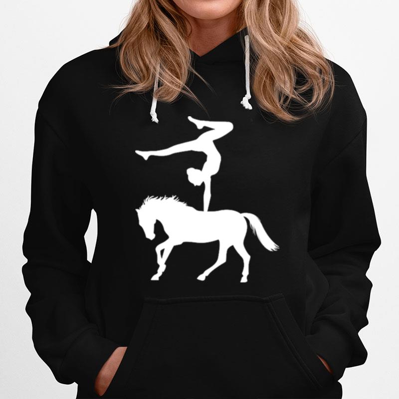 Horse Acrobatics Gymnast Hoodie