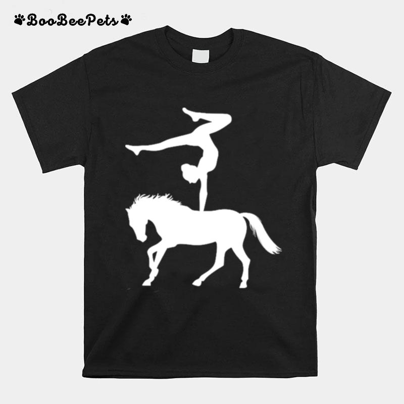 Horse Acrobatics Gymnast T-Shirt