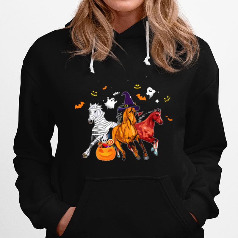 Horse In Halloween Costume Hoodie