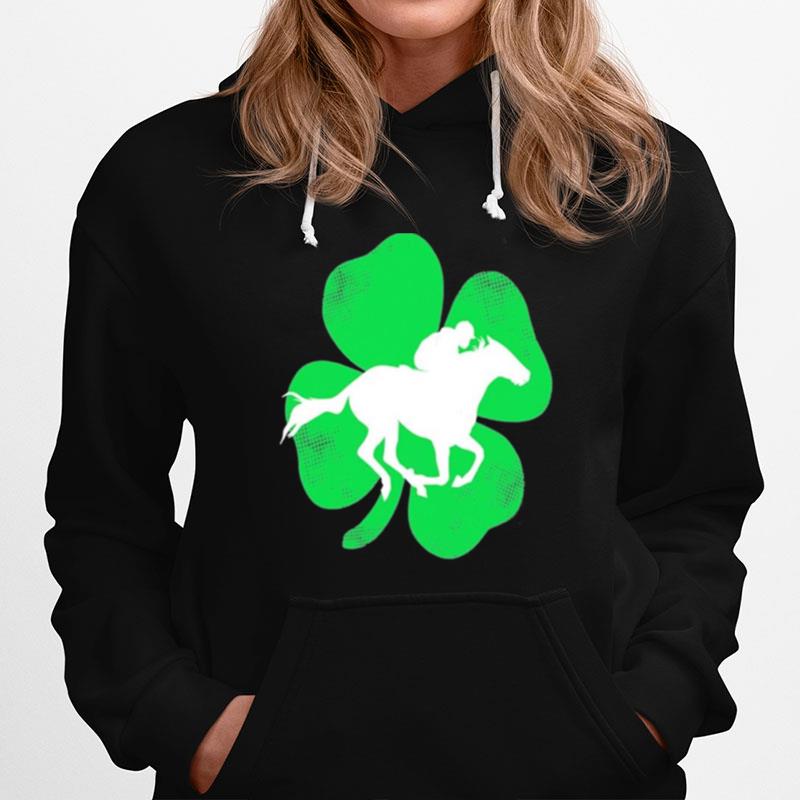 Horse Racing St Patricks Day Hoodie