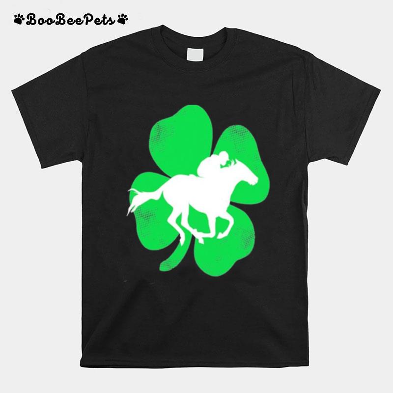 Horse Racing St Patricks Day T-Shirt