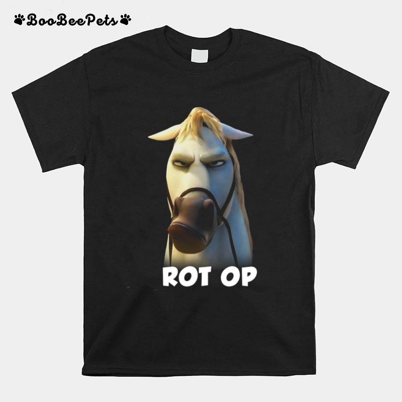 Horse Rot Op T-Shirt