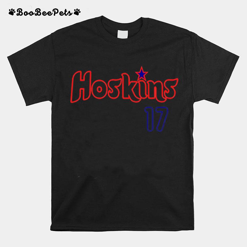 Hoskins 17 Philadelphia Phillies T-Shirt