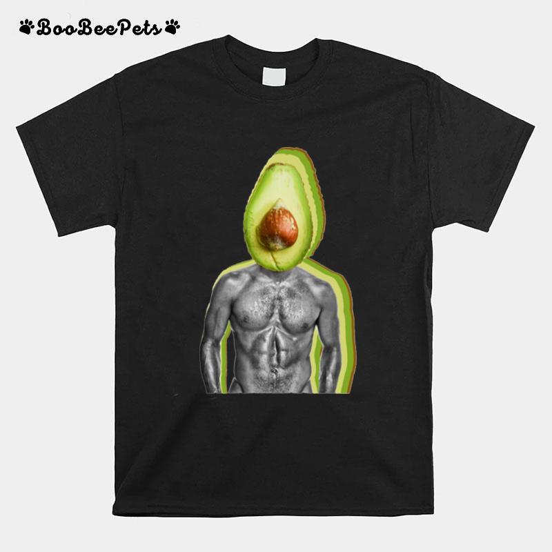 Hot Avocado Man Guy Boy Food T-Shirt