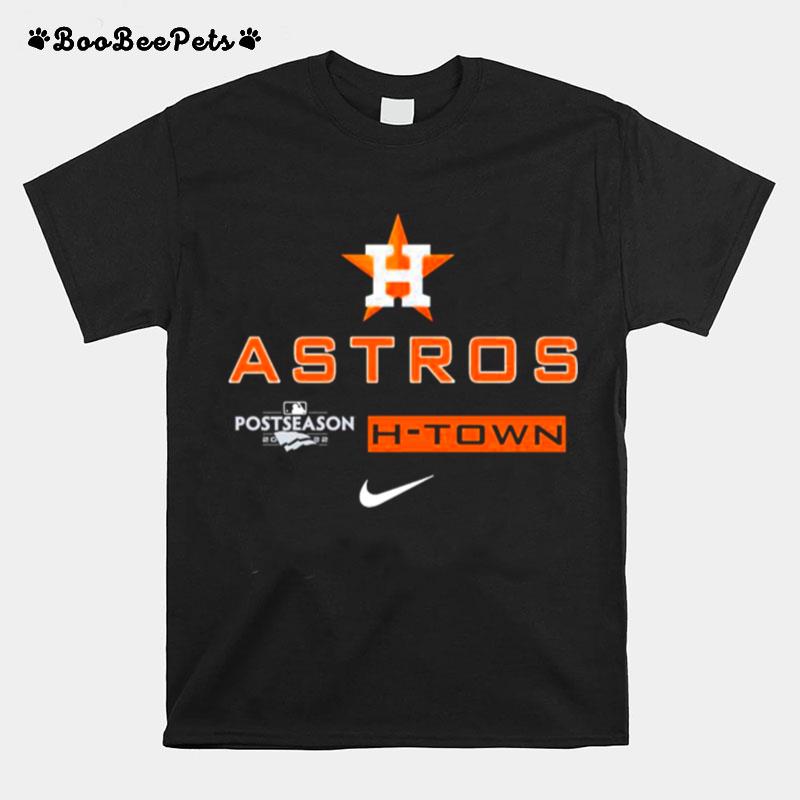 Houston Astros 2022 Postseason Authentic Collection Dugout T-Shirt