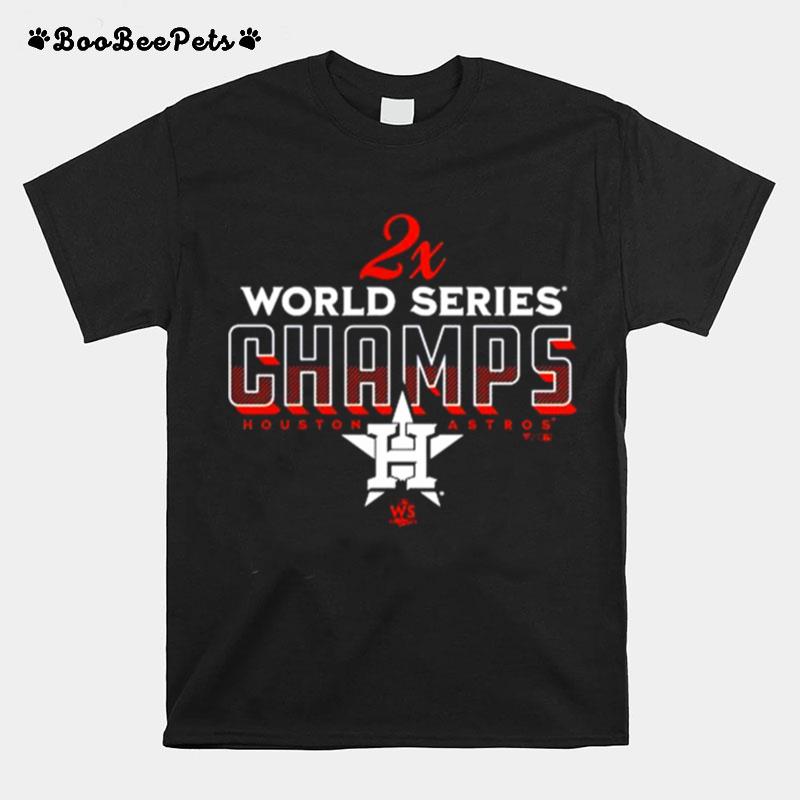 Houston Astros 2X World Series Champs 2022 T-Shirt