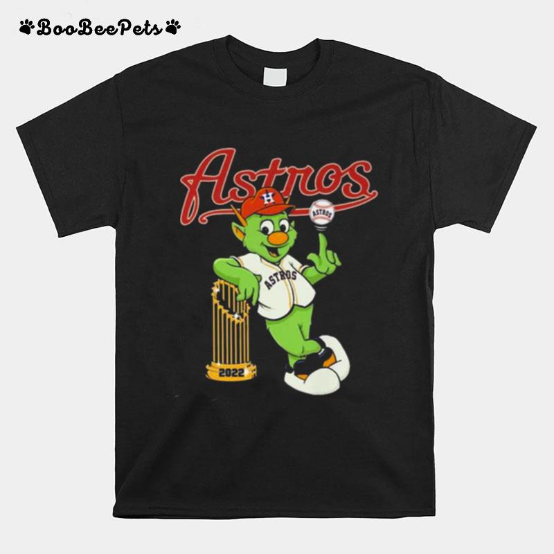 Houston Astros Mascot 2022 Nationals Champions T-Shirt