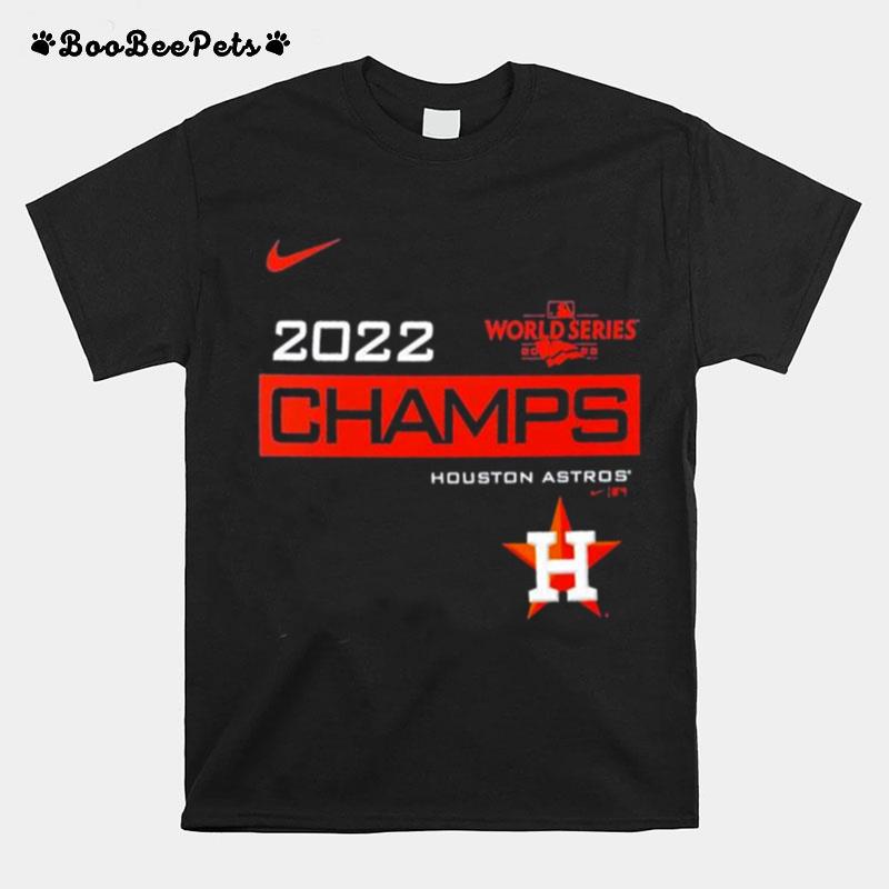 Houston Astros Nike 2022 World Series Champions Celebration T-Shirt