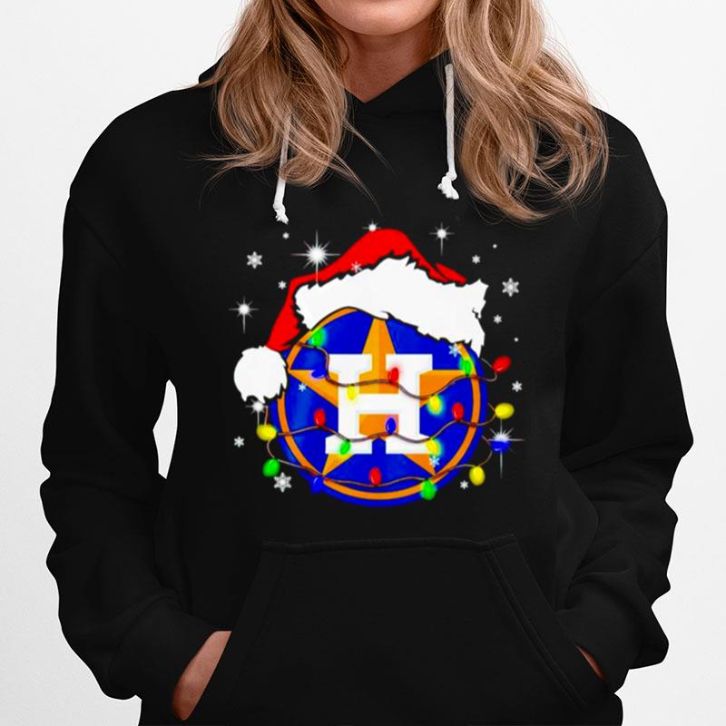 Houston Astros Santa Claus Christmas Hoodie