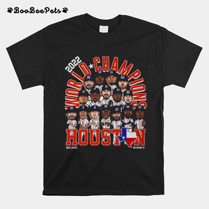 Houston Astros Team Baseball Champs 2022 T-Shirt