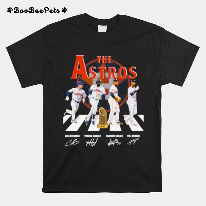 Houston Astros The Astros Abbey Road Signatures T-Shirt