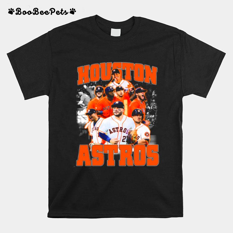 Houston Astros Vintage Baseball T-Shirt