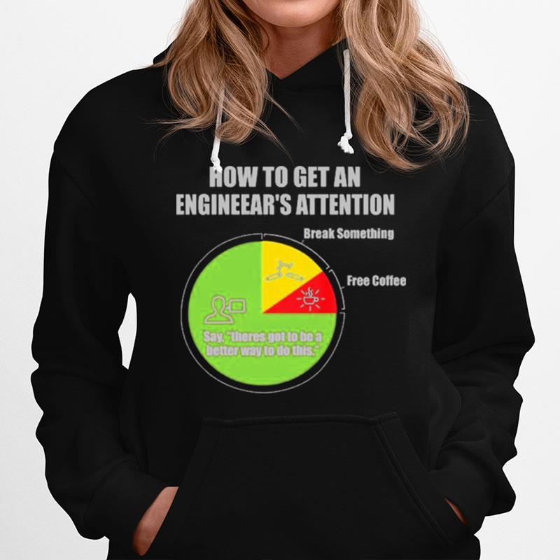 How To Get An Engineers Attention Engineering Hoodie