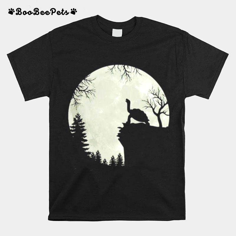 Howling Turtle The Moon T-Shirt