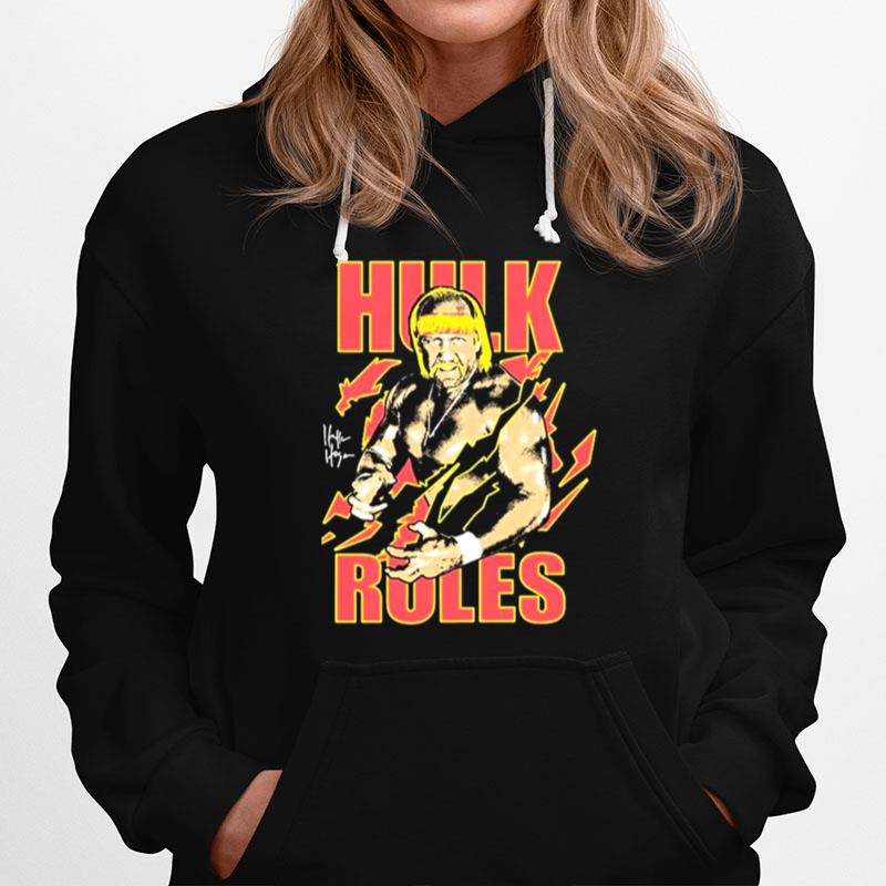 Hulk Hogan Neon Collection Signature Hoodie