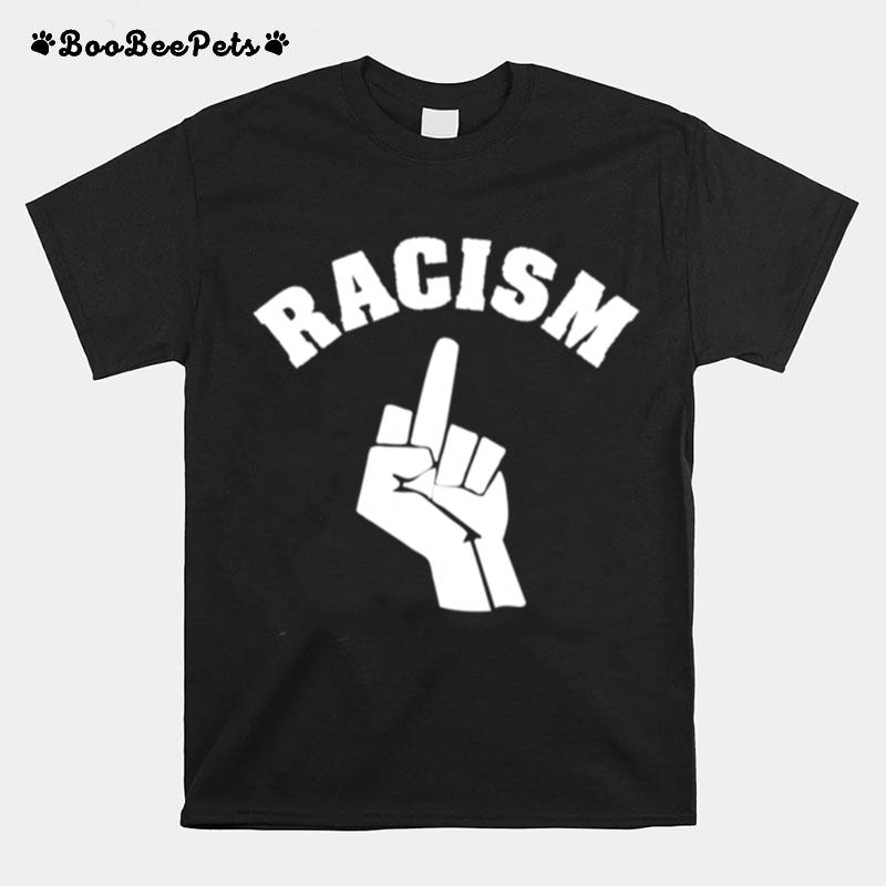 Human Rights Racism Blm Fist Stop Langarmshirt T-Shirt