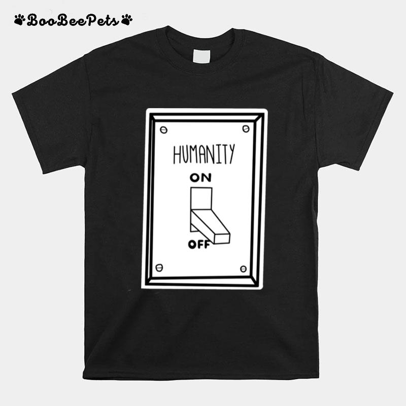 Humanity Switch On Off The Vampire Diaries T-Shirt