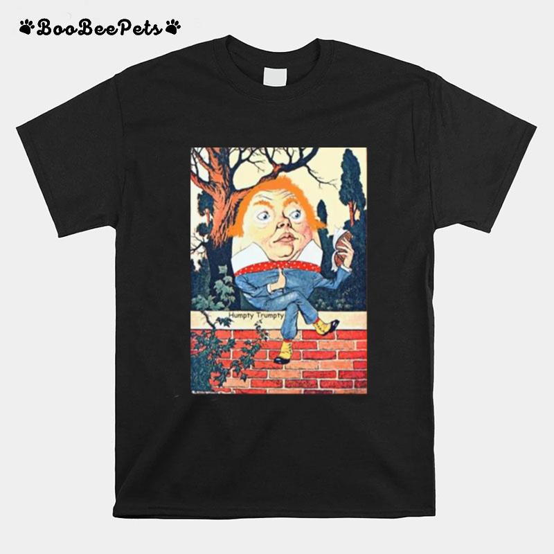 Humpty Dumpty Donald Trump Altered Vintage T-Shirt