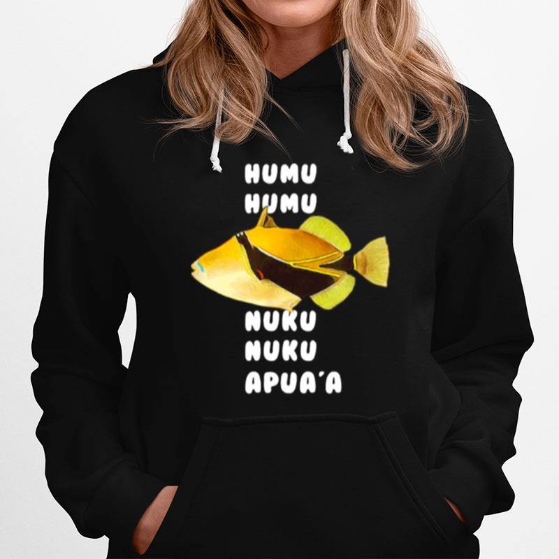 Humuhumunukunukuapuaa Hawaiian State Fish Hoodie