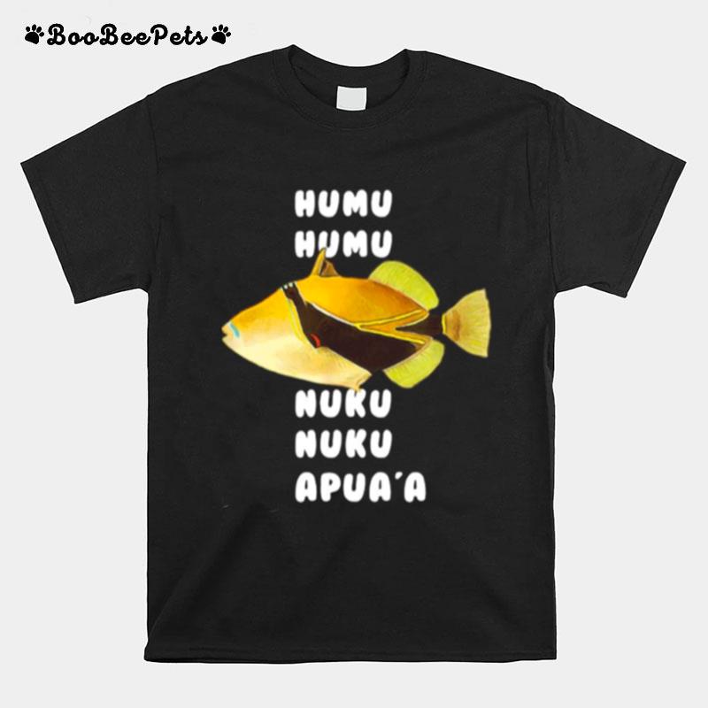 Humuhumunukunukuapuaa Hawaiian State Fish T-Shirt