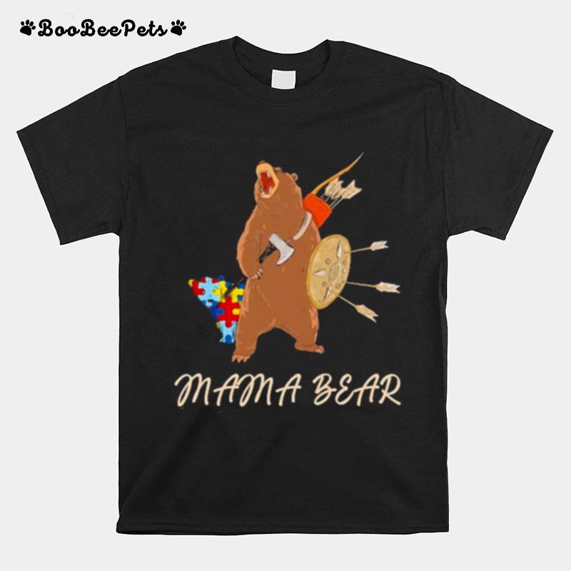 Hunting Autism Mama Bear T-Shirt